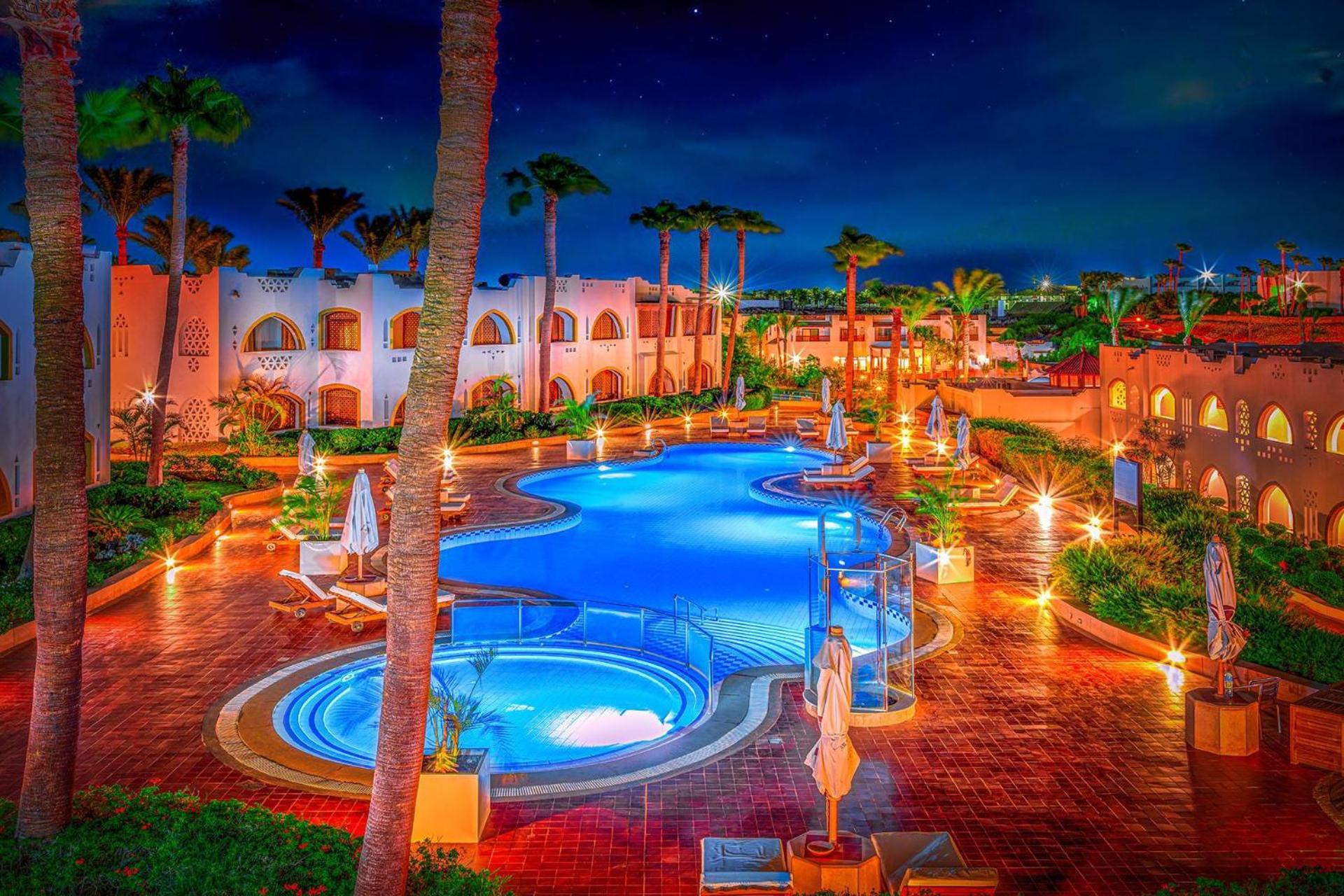 Domina Coral Bay Resort, Diving , Spa & Casino Sharm el-Sheikh Exterior foto Hilton Luxor Resort